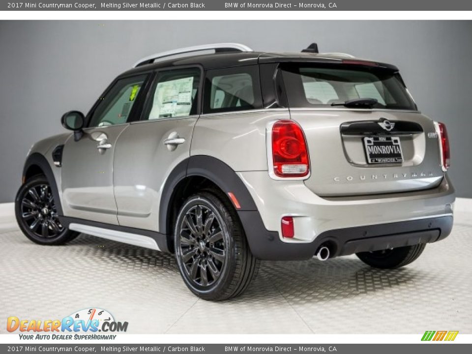 2017 Mini Countryman Cooper Melting Silver Metallic / Carbon Black Photo #3