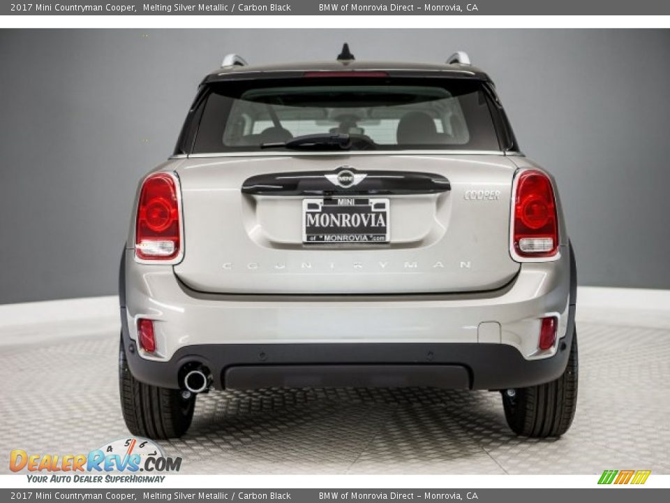 2017 Mini Countryman Cooper Melting Silver Metallic / Carbon Black Photo #4