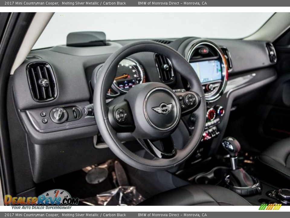 2017 Mini Countryman Cooper Melting Silver Metallic / Carbon Black Photo #5