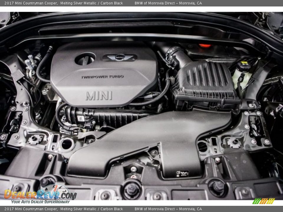 2017 Mini Countryman Cooper Melting Silver Metallic / Carbon Black Photo #8