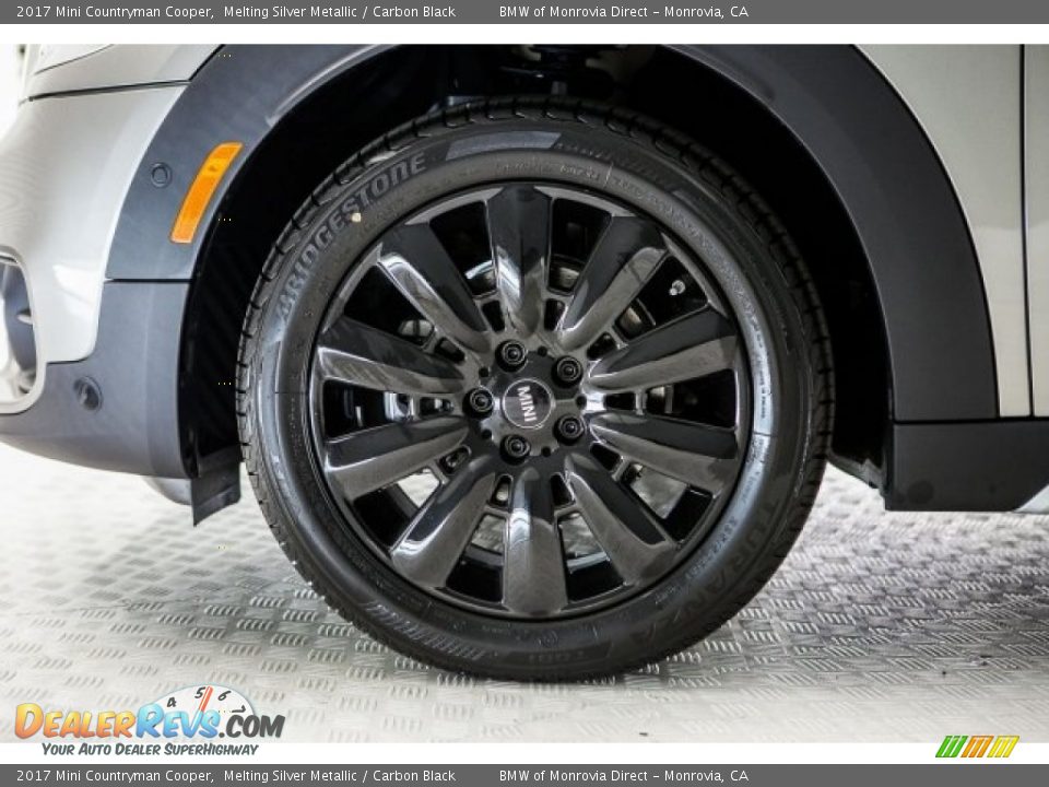 2017 Mini Countryman Cooper Melting Silver Metallic / Carbon Black Photo #9
