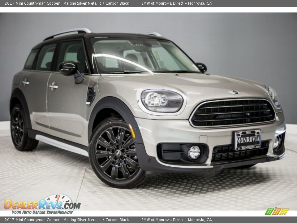 2017 Mini Countryman Cooper Melting Silver Metallic / Carbon Black Photo #12