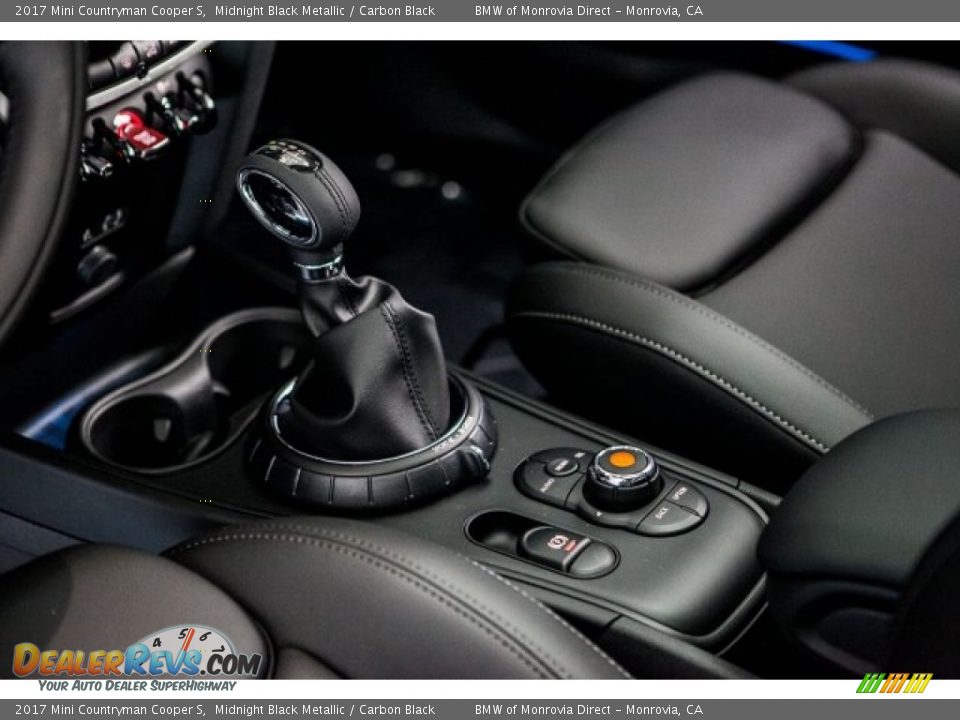 2017 Mini Countryman Cooper S Midnight Black Metallic / Carbon Black Photo #7