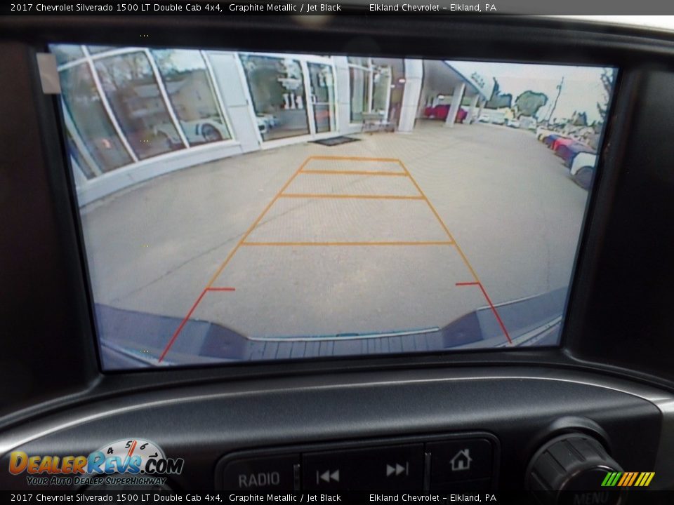 2017 Chevrolet Silverado 1500 LT Double Cab 4x4 Graphite Metallic / Jet Black Photo #29