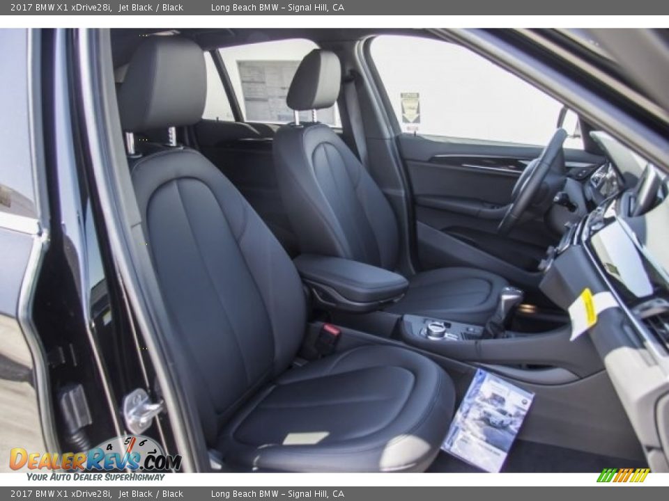 2017 BMW X1 xDrive28i Jet Black / Black Photo #2