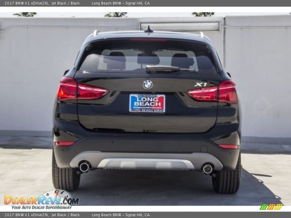 2017 BMW X1 xDrive28i Jet Black / Black Photo #4