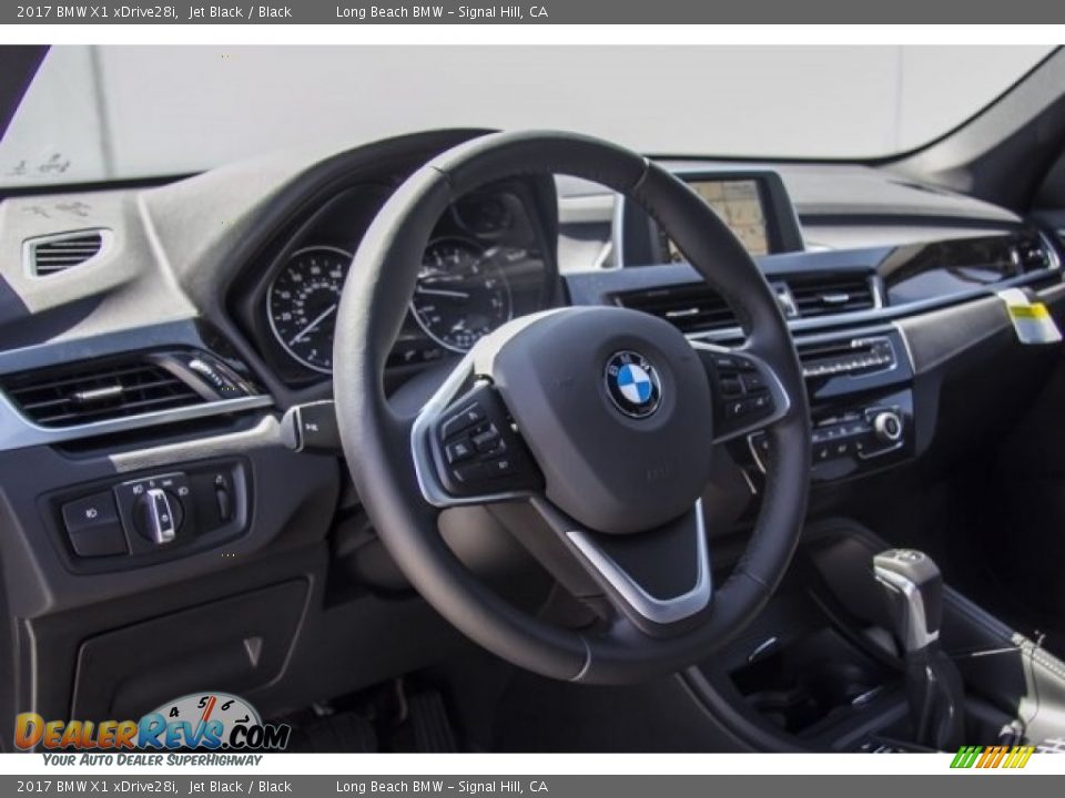 2017 BMW X1 xDrive28i Jet Black / Black Photo #5