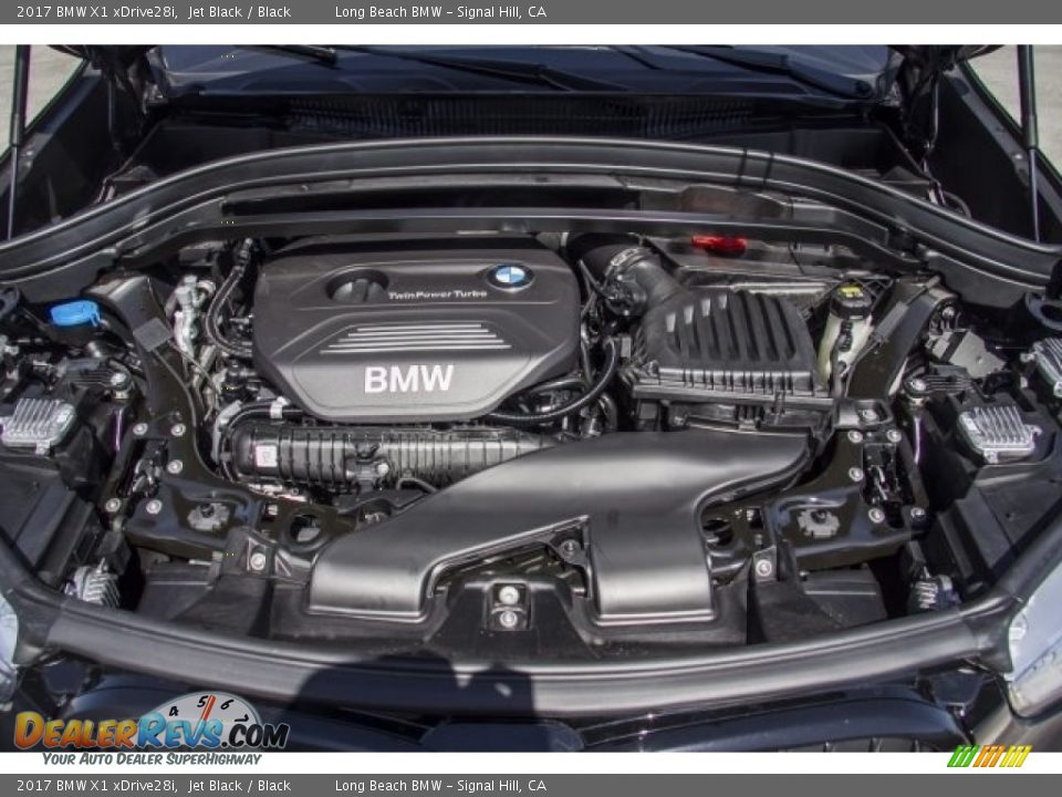 2017 BMW X1 xDrive28i Jet Black / Black Photo #7