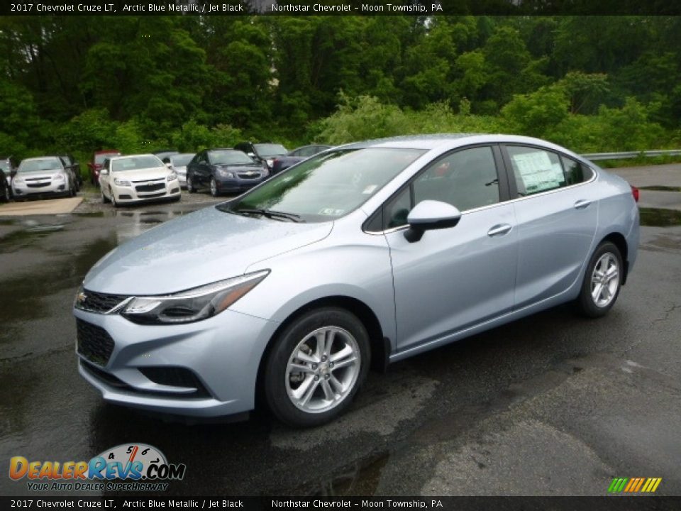 2017 Chevrolet Cruze LT Arctic Blue Metallic / Jet Black Photo #1