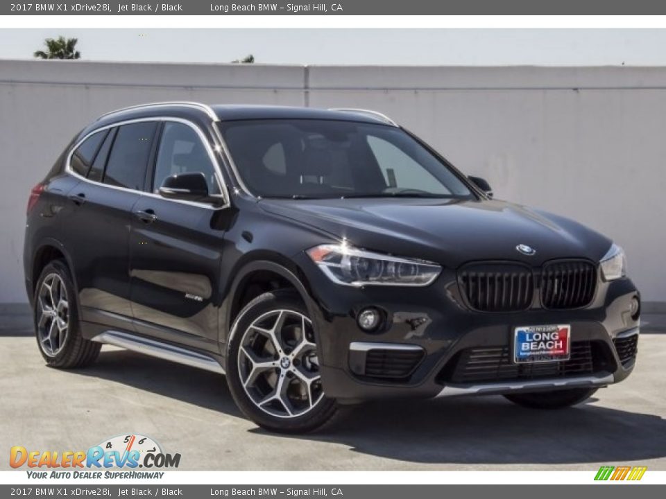 2017 BMW X1 xDrive28i Jet Black / Black Photo #11