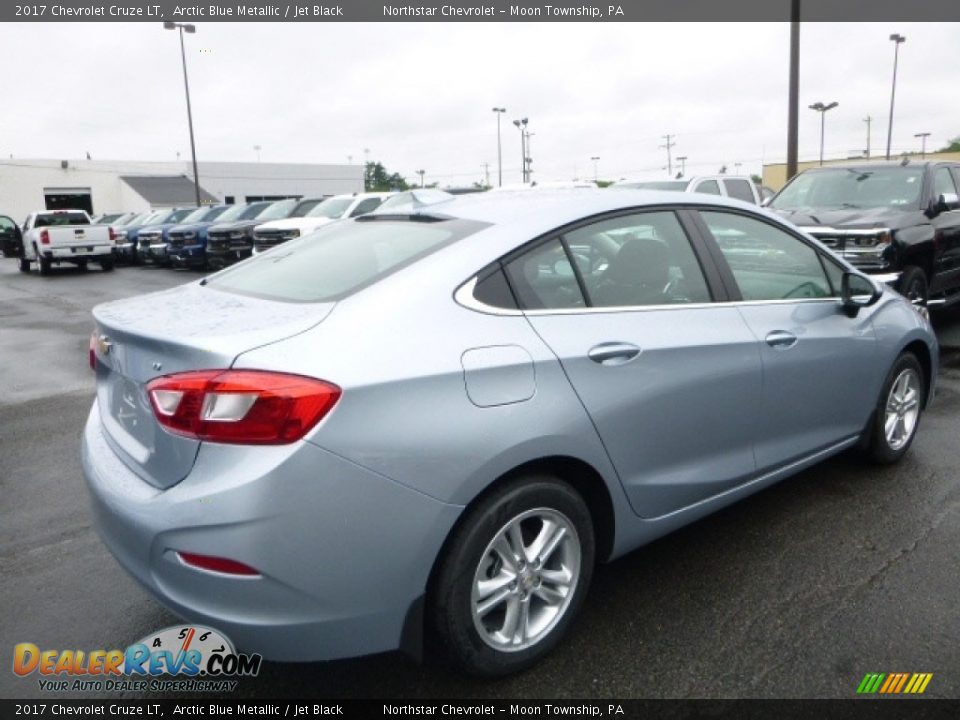 2017 Chevrolet Cruze LT Arctic Blue Metallic / Jet Black Photo #5