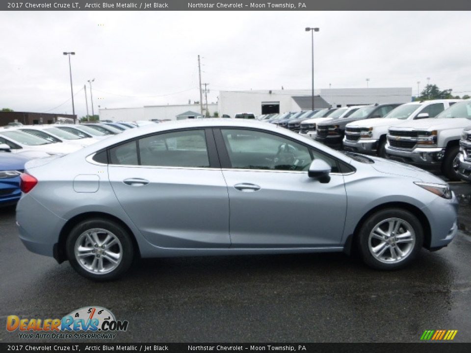 2017 Chevrolet Cruze LT Arctic Blue Metallic / Jet Black Photo #6