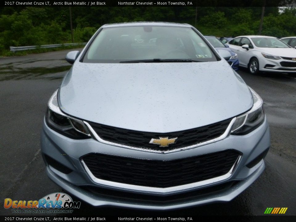 2017 Chevrolet Cruze LT Arctic Blue Metallic / Jet Black Photo #8