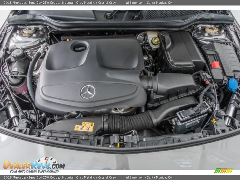 2018 Mercedes-Benz CLA 250 Coupe 2.0 Liter Twin-Turbocharged DOHC 16-Valve VVT 4 Cylinder Engine Photo #8