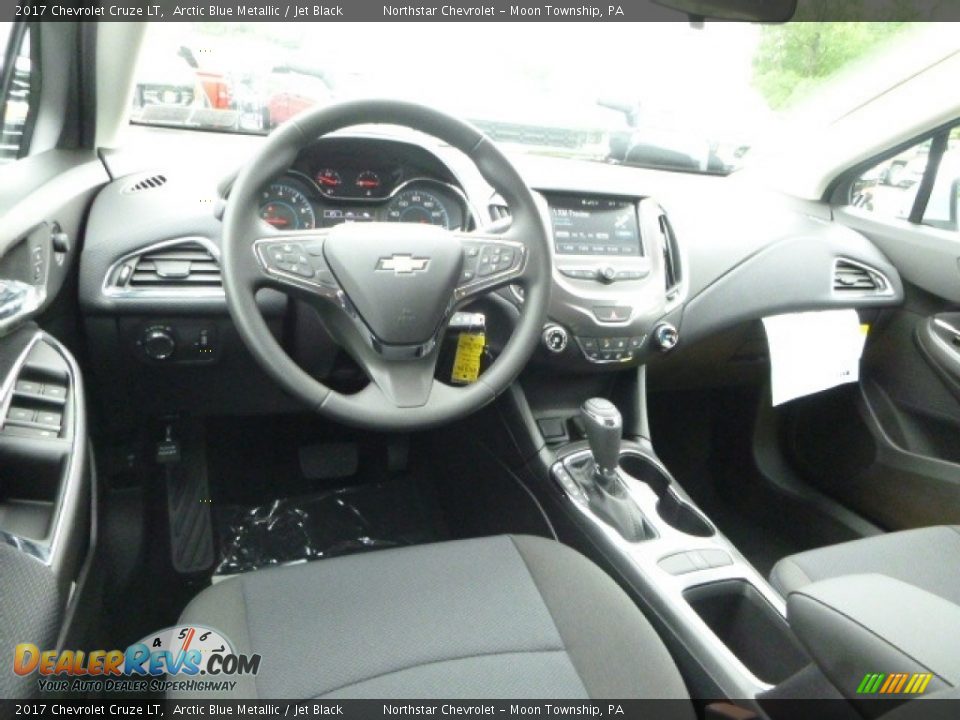2017 Chevrolet Cruze LT Arctic Blue Metallic / Jet Black Photo #14