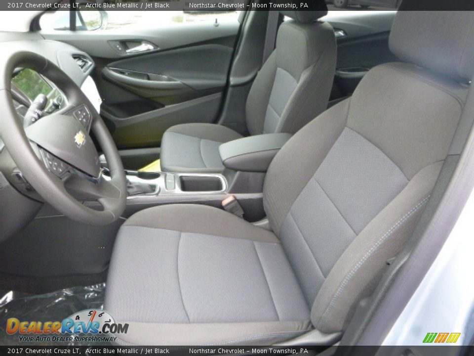 2017 Chevrolet Cruze LT Arctic Blue Metallic / Jet Black Photo #16