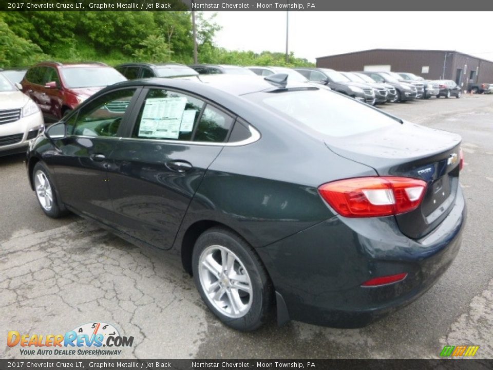 2017 Chevrolet Cruze LT Graphite Metallic / Jet Black Photo #3