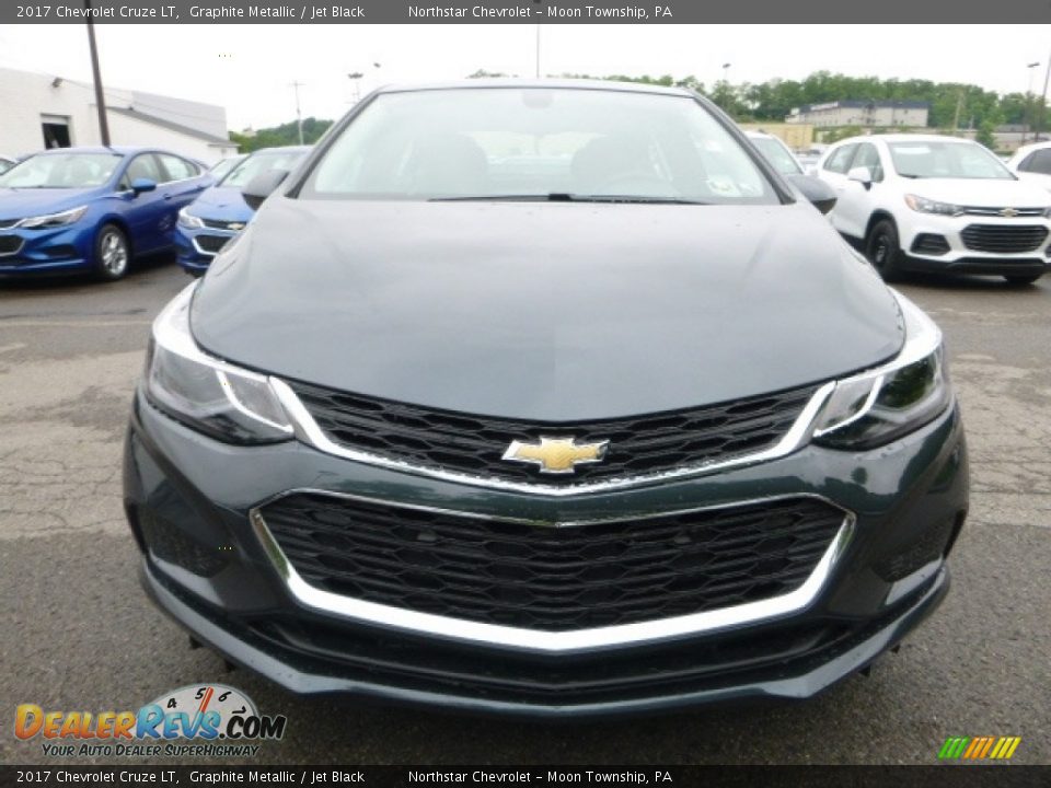 2017 Chevrolet Cruze LT Graphite Metallic / Jet Black Photo #8