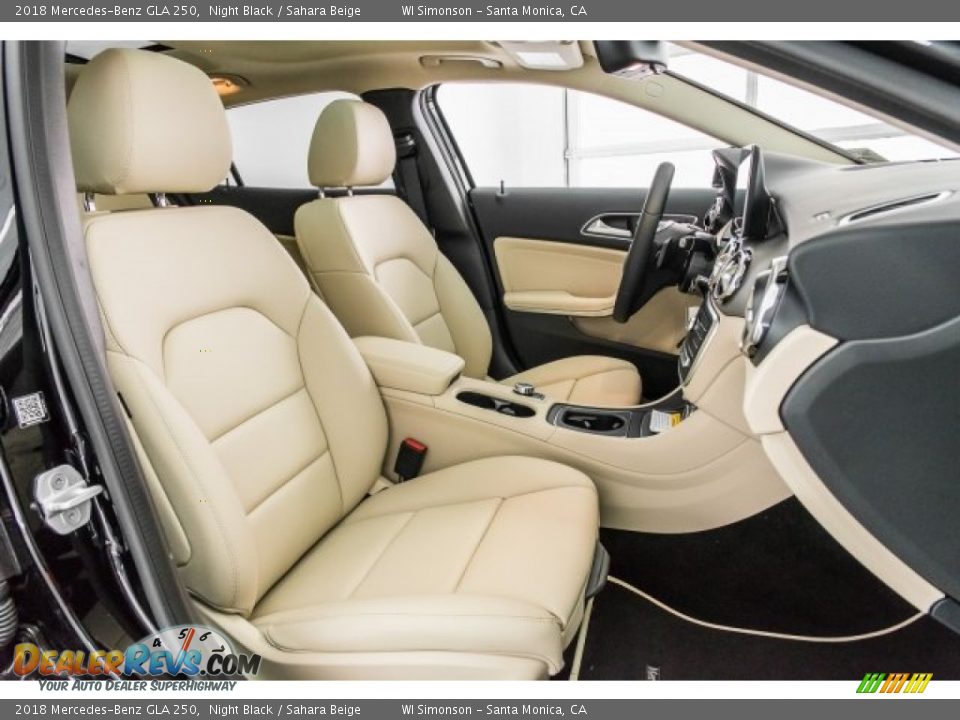 Sahara Beige Interior - 2018 Mercedes-Benz GLA 250 Photo #2