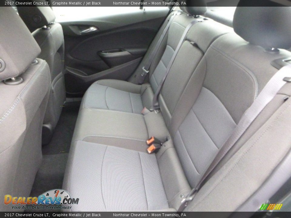 2017 Chevrolet Cruze LT Graphite Metallic / Jet Black Photo #12