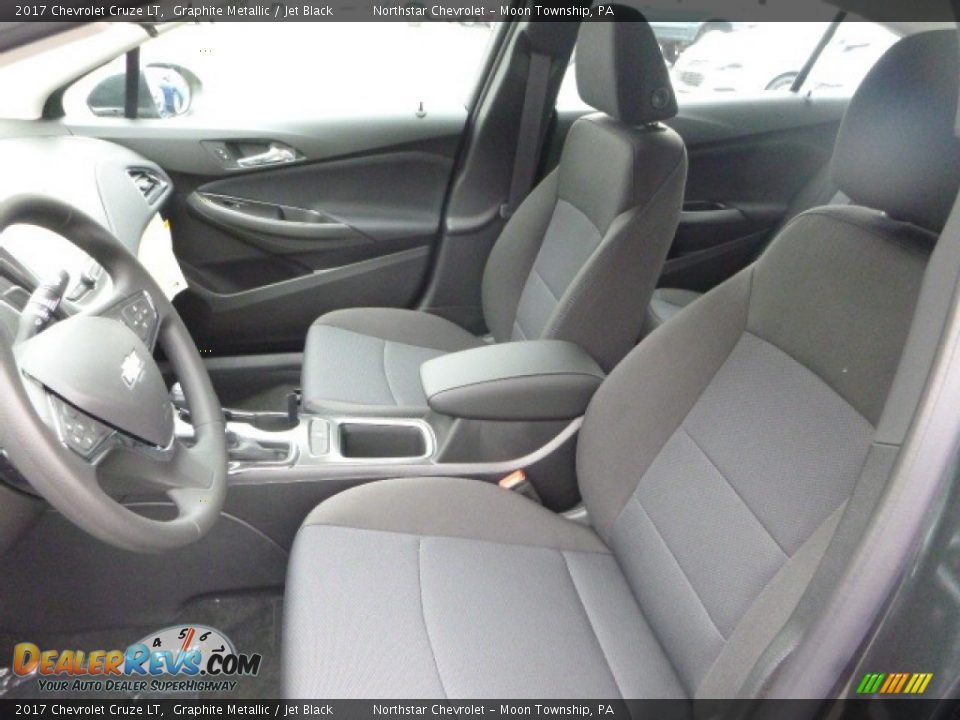 2017 Chevrolet Cruze LT Graphite Metallic / Jet Black Photo #15