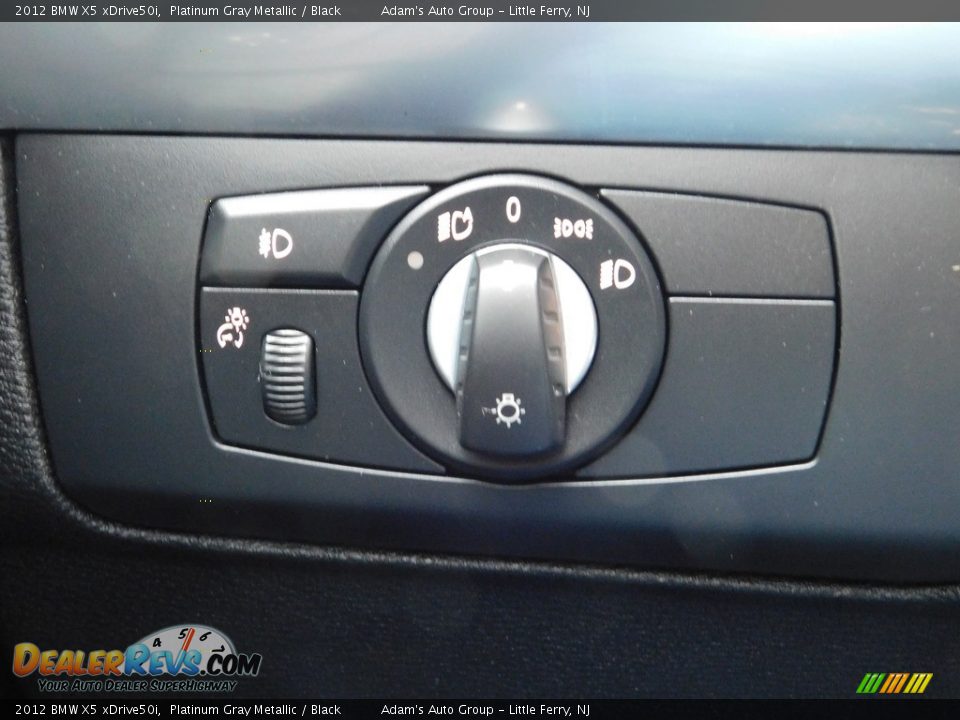2012 BMW X5 xDrive50i Platinum Gray Metallic / Black Photo #20