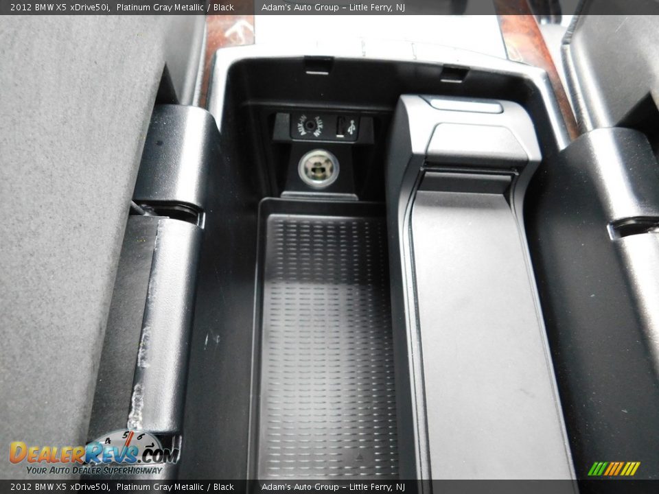2012 BMW X5 xDrive50i Platinum Gray Metallic / Black Photo #24