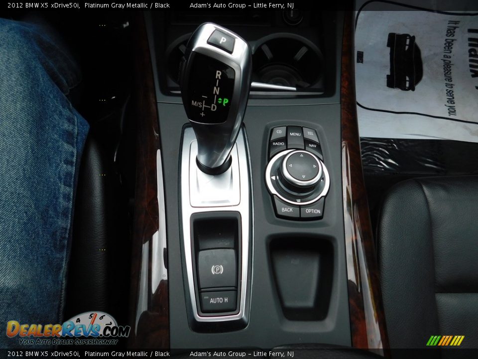 2012 BMW X5 xDrive50i Platinum Gray Metallic / Black Photo #25