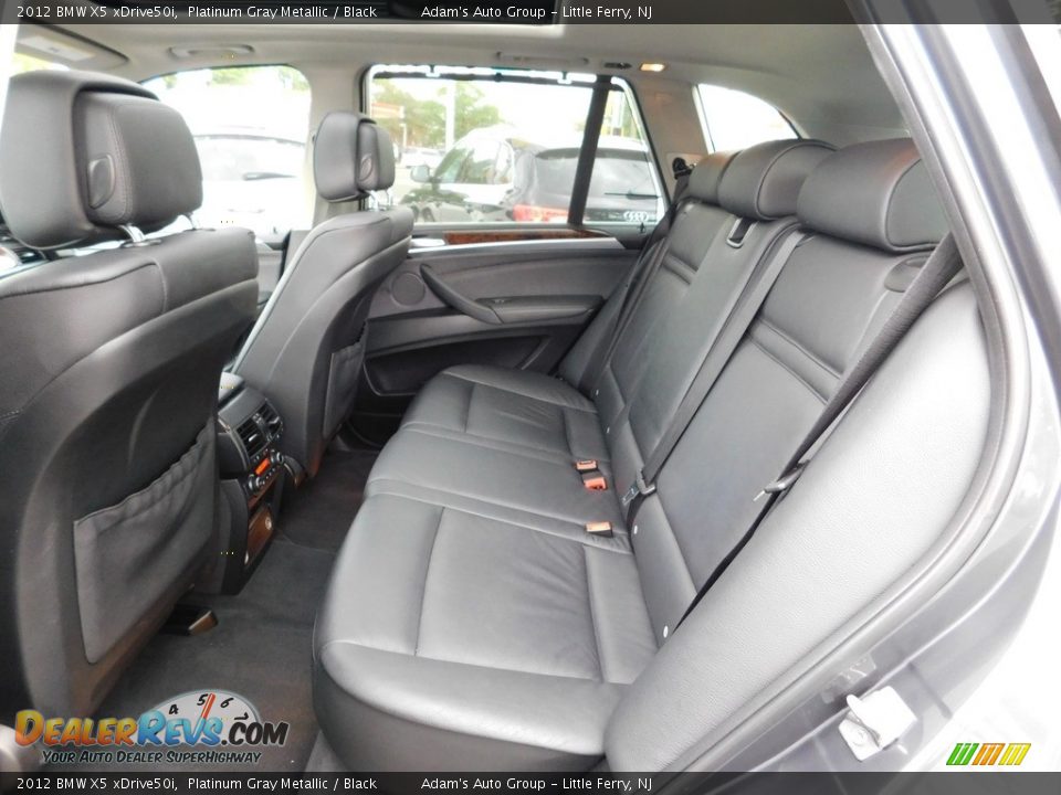 2012 BMW X5 xDrive50i Platinum Gray Metallic / Black Photo #33
