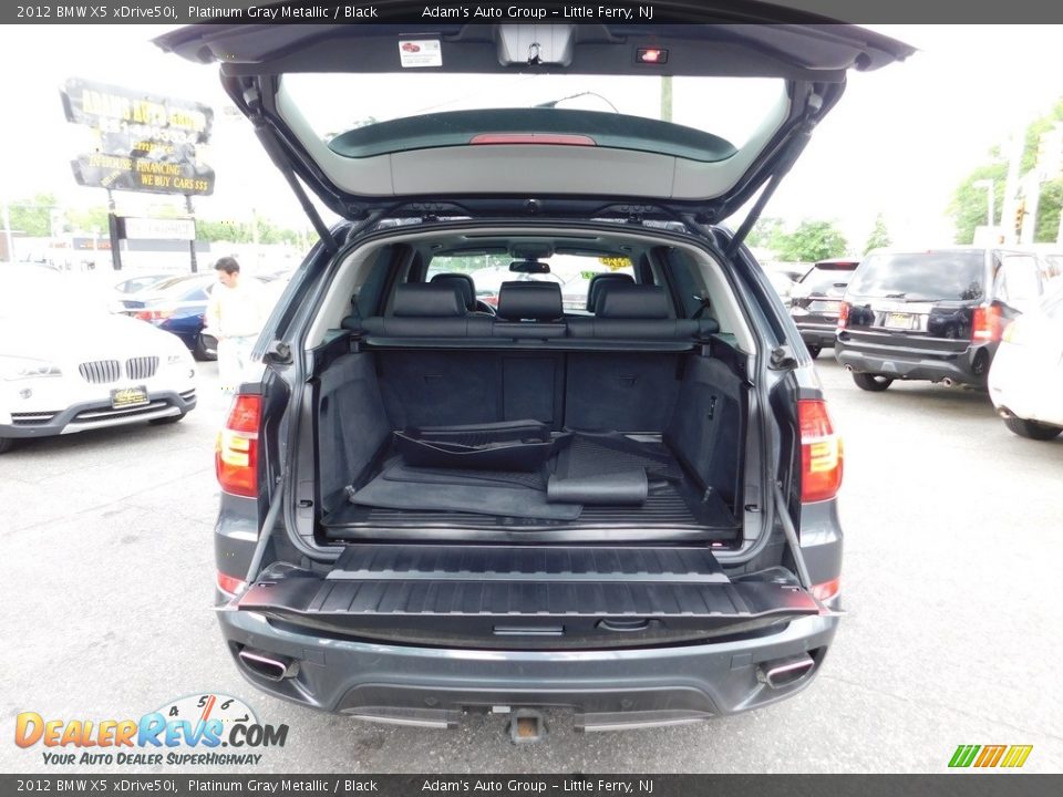 2012 BMW X5 xDrive50i Platinum Gray Metallic / Black Photo #36