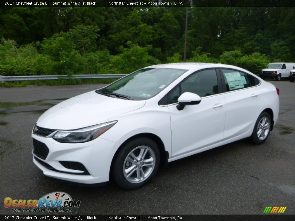 2017 Chevrolet Cruze LT Summit White / Jet Black Photo #1