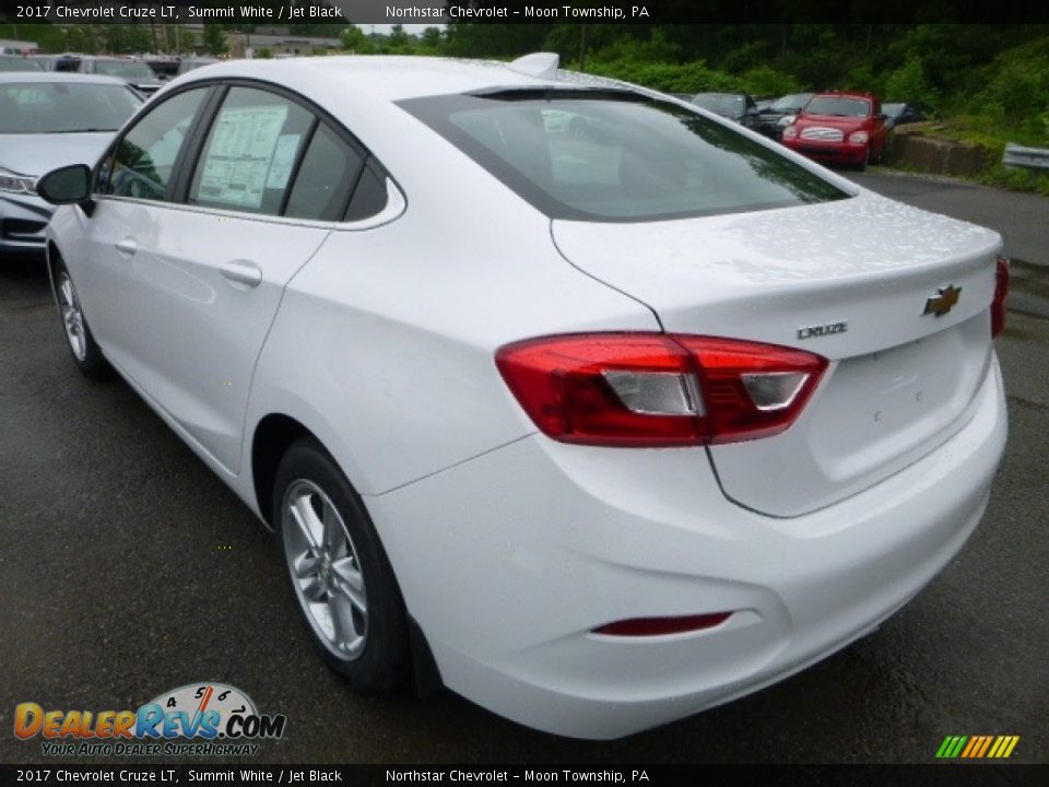 2017 Chevrolet Cruze LT Summit White / Jet Black Photo #3