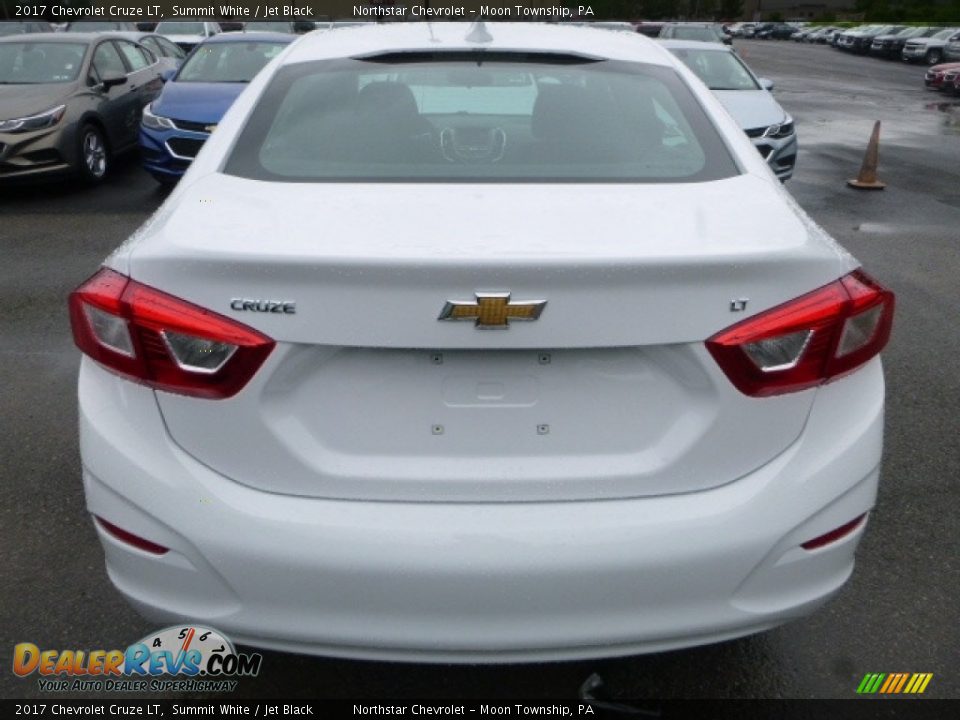 2017 Chevrolet Cruze LT Summit White / Jet Black Photo #4
