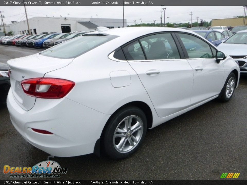 2017 Chevrolet Cruze LT Summit White / Jet Black Photo #5