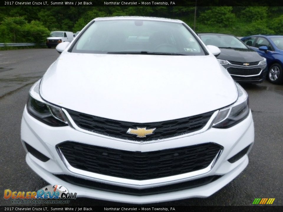 2017 Chevrolet Cruze LT Summit White / Jet Black Photo #8