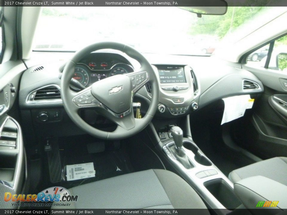 2017 Chevrolet Cruze LT Summit White / Jet Black Photo #14