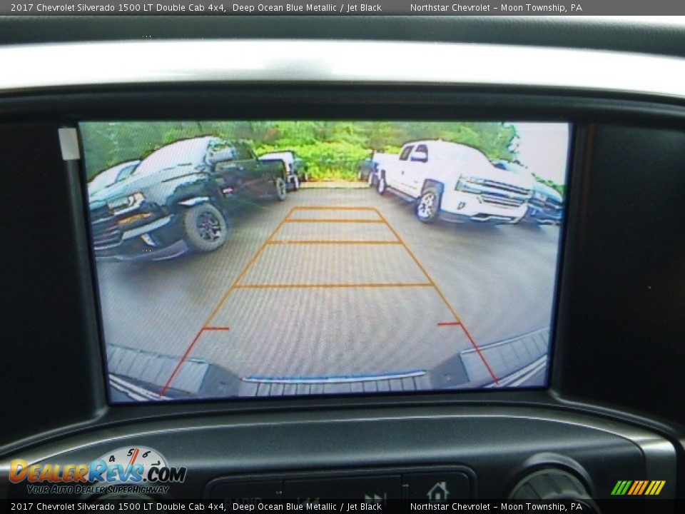 2017 Chevrolet Silverado 1500 LT Double Cab 4x4 Deep Ocean Blue Metallic / Jet Black Photo #19