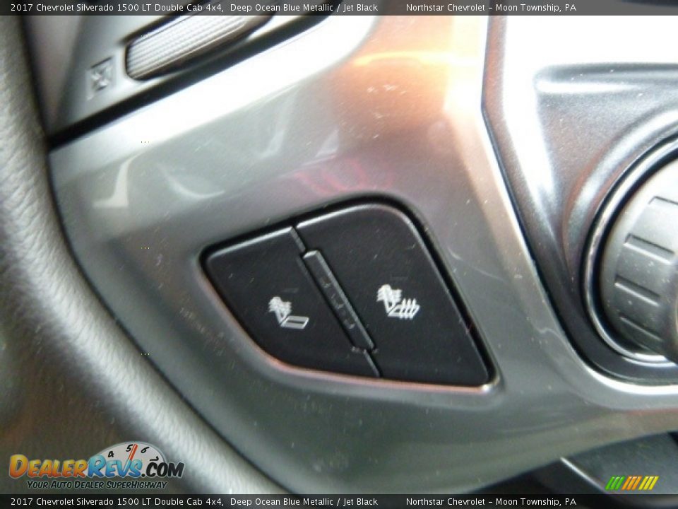 2017 Chevrolet Silverado 1500 LT Double Cab 4x4 Deep Ocean Blue Metallic / Jet Black Photo #20
