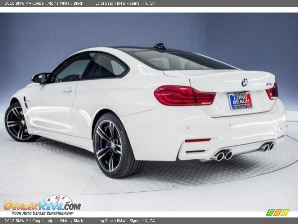 2018 BMW M4 Coupe Alpine White / Black Photo #3