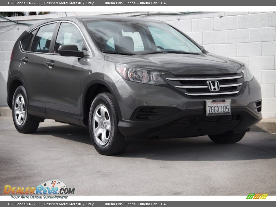 2014 Honda CR-V LX Polished Metal Metallic / Gray Photo #1