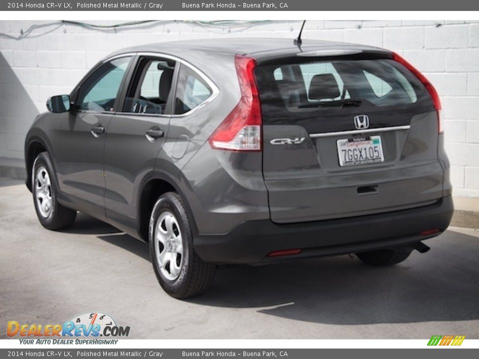 2014 Honda CR-V LX Polished Metal Metallic / Gray Photo #2