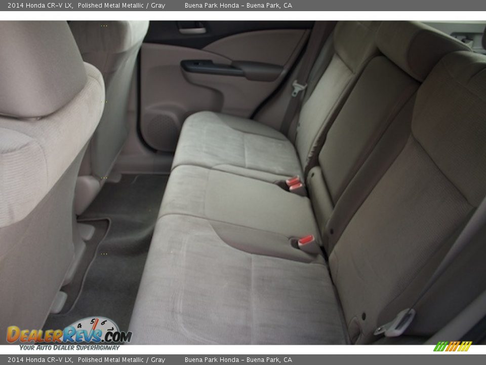 2014 Honda CR-V LX Polished Metal Metallic / Gray Photo #4