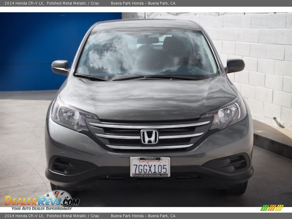 2014 Honda CR-V LX Polished Metal Metallic / Gray Photo #7