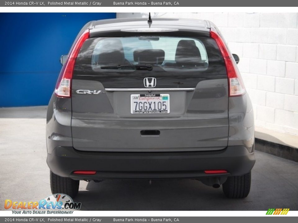 2014 Honda CR-V LX Polished Metal Metallic / Gray Photo #9