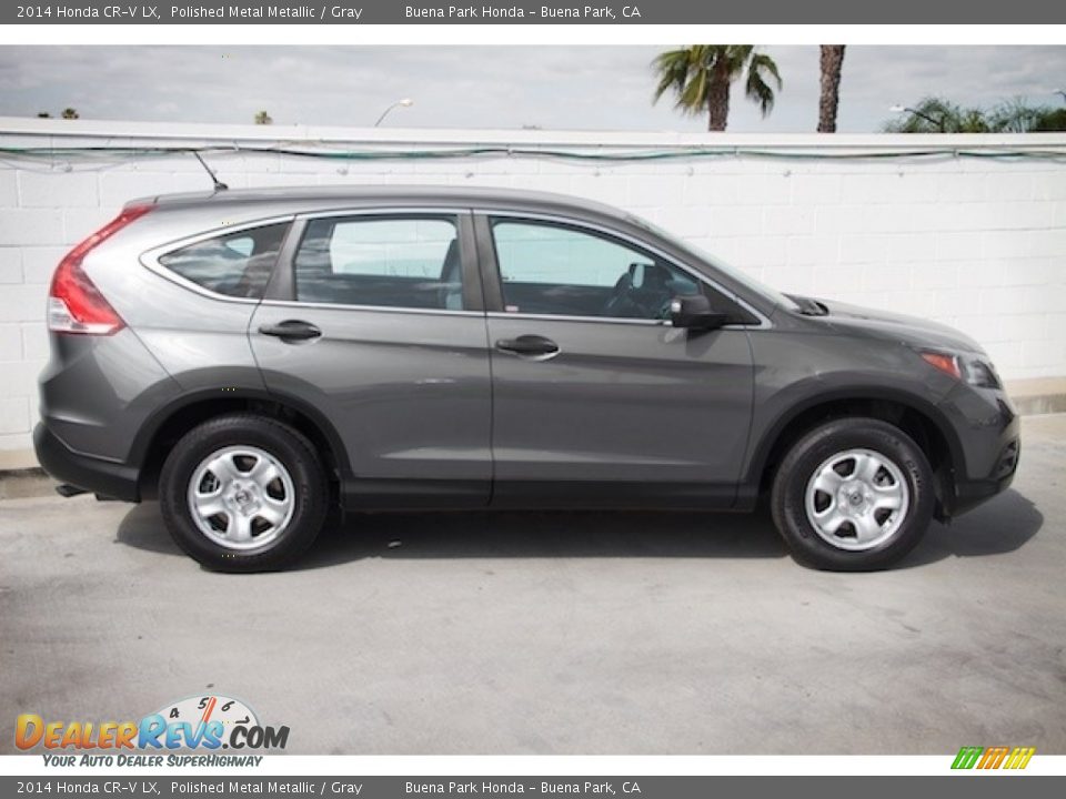 2014 Honda CR-V LX Polished Metal Metallic / Gray Photo #10