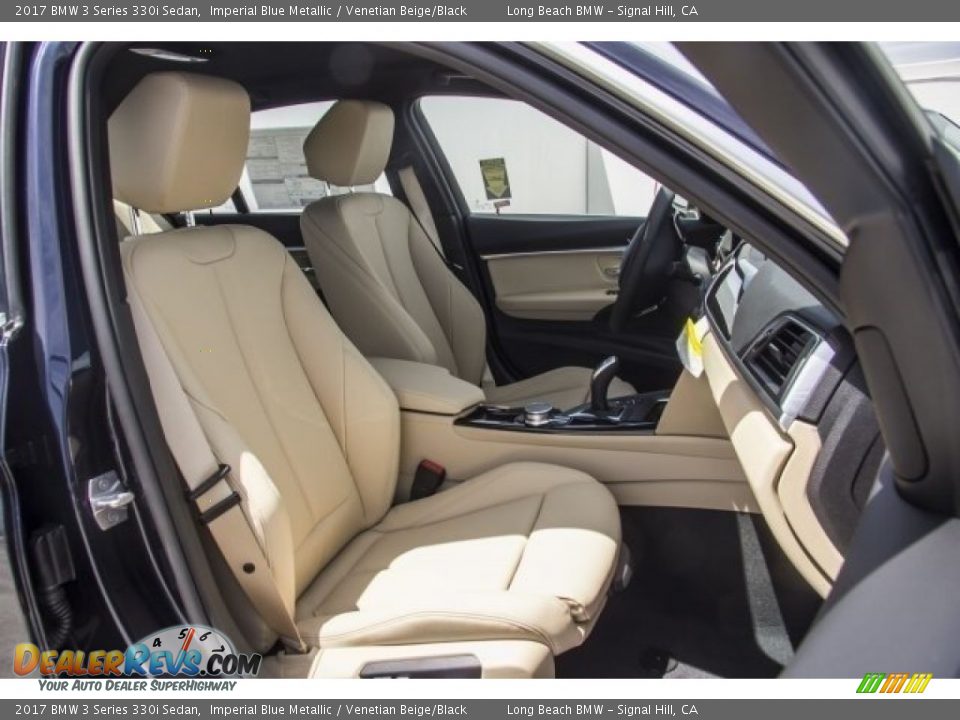 2017 BMW 3 Series 330i Sedan Imperial Blue Metallic / Venetian Beige/Black Photo #2