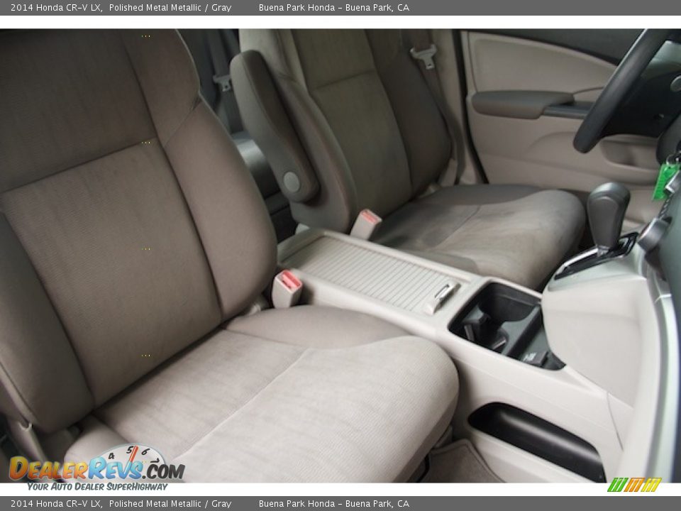 2014 Honda CR-V LX Polished Metal Metallic / Gray Photo #18