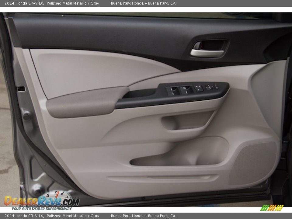 2014 Honda CR-V LX Polished Metal Metallic / Gray Photo #22