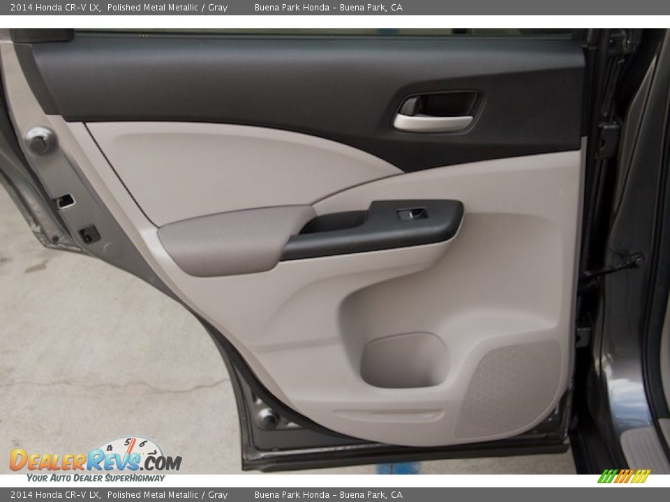 2014 Honda CR-V LX Polished Metal Metallic / Gray Photo #23