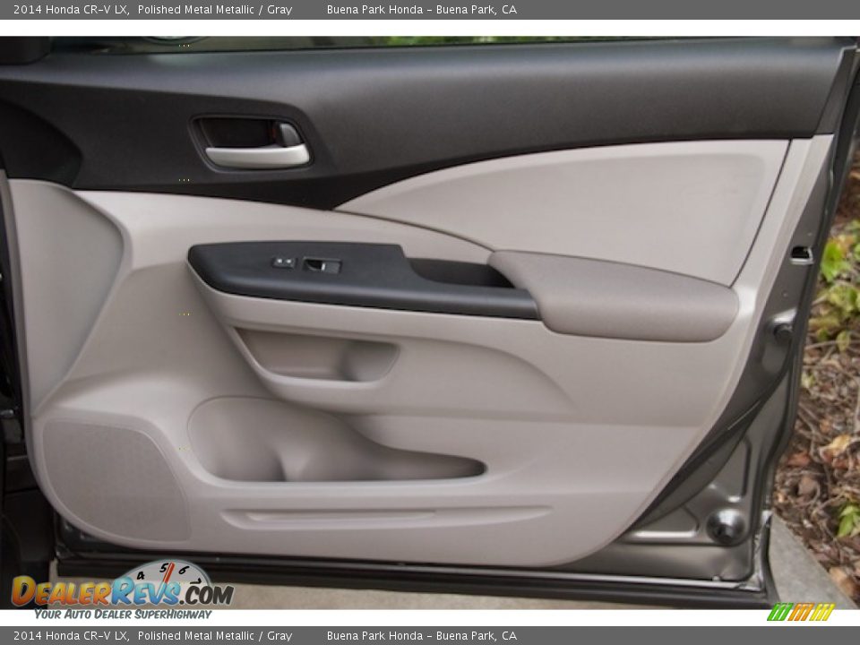 2014 Honda CR-V LX Polished Metal Metallic / Gray Photo #25